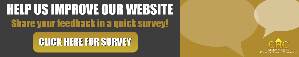 Tell us how we can improve our website by taking this short survey!